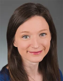 Headshot of Sarah Morton.